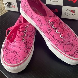 Limited edition hello kitty vans